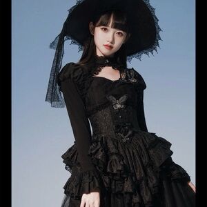 MORY hitomi swallowtail butterfly series M (Asian sizing) gothic Lolita dress